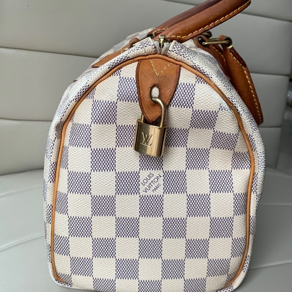 Authentic Speedy 25 Damier Azur - Picture 4 of 17